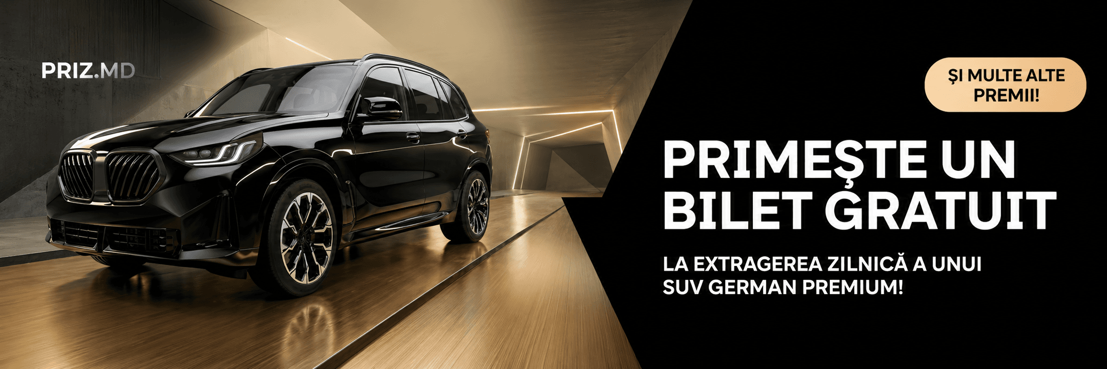 Receive a free ticket for everyday’s premium German SUV draw